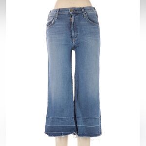 McGuire jeans of Los Angeles size 31. High rise wide leg with raw hem.